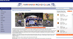 Desktop Screenshot of farnhamroadclub.co.uk