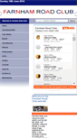 Mobile Screenshot of farnhamroadclub.co.uk